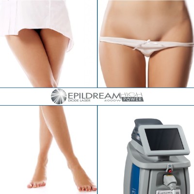 Epildream Diodo Laser Epilazione Aree 2 Large 1 Medium 