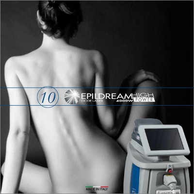 10 Epildream Depilazione Laser Diodo Total Body 