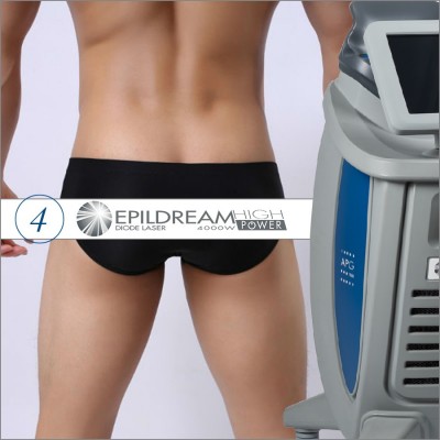 4 Epildream Depilazione Laser Diodo Aree 2 Large 