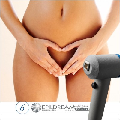 6 Epildream Depilazione Laser Diodo Aree Medium 