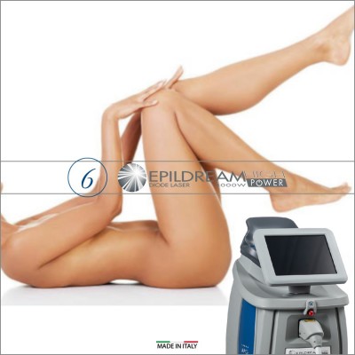 6 Epildream Depilazione Laser Diodo Total Body 