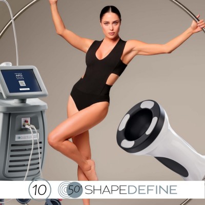 Shapedefine -vacuum Connettivale Aspirato +radiofrequenza Quatripolare 50' -10 Trattamenti 