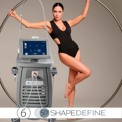 Shapedefine -corpo Rf Esapolare+quatripolare + Multipower+vacuum 50' -6 Trattamenti 
