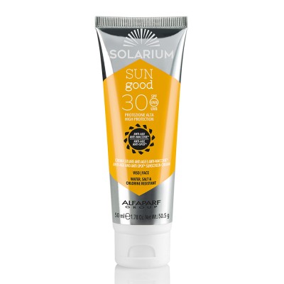 Solarium Sun Good Crema Solare Anti-age Antimacchia Spf30 Viso 