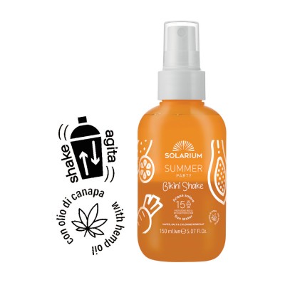 Solarium Summer Party Bikini Shake Acqua Solare Spf 15 