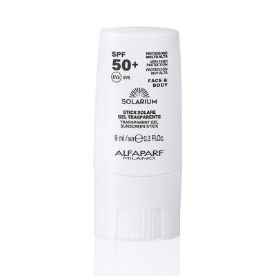 Solarium Stick Solare Gel Trasparente Spf 50+ 