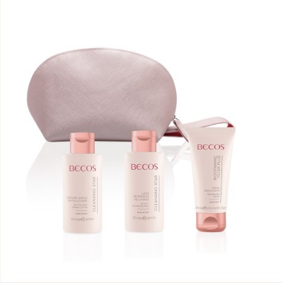 Becos Filler Face Set-latte Detergente+lozione Tonica Rivitalizzante+crema Rimpolpante 