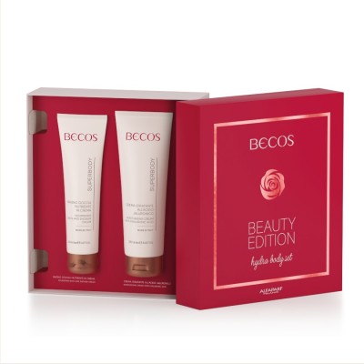 Becos Beauty Edition - Hydra Body Set- Bagnodoccia In Crema+crema Corpo All'acido Jaluronico 