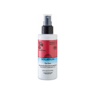 Solarium Olio Solare Effeto Nudo Spf 30 