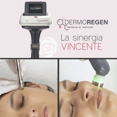 Dermoregen Viso -microdermoabrasione Vacuum +microcorrenti -4 Trat. 