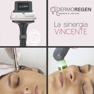 Dermoregen Viso -microdermoabrasione Vacuum +microcorrenti -8 Trat. 