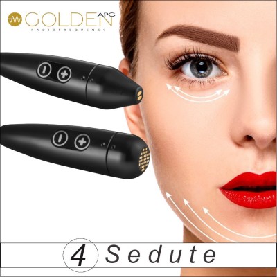 Golden Radiofrequenza Resistiva Effetto Microneedling Macchie-rughe -4 Trattamenti 