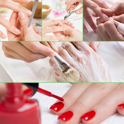Manicure Top Curativo-estetico Con Smalto Lunga Durata 