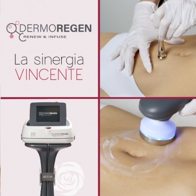 DERMOREGEN CORPO -MicrodermoAbrasione Vacuum + Microcorrenti 