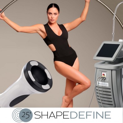 SHAPEDEFINE -VACUUM Connettivale Aspirato +Radiofrequenza Quatripolare Corpo 25' 
