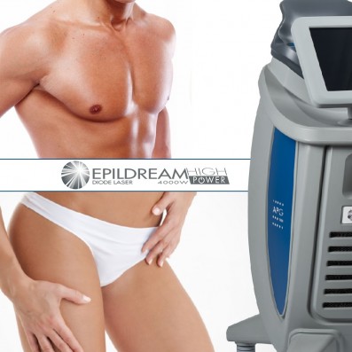 EPILDREAM DIODO LASER Epilazione Aree 1 Large 1 Small 