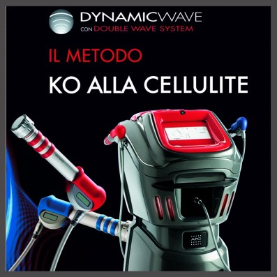 DYNAMIC-WAVE-Onda D'urto Modella Riduce Cellulite -6 Trattamenti 