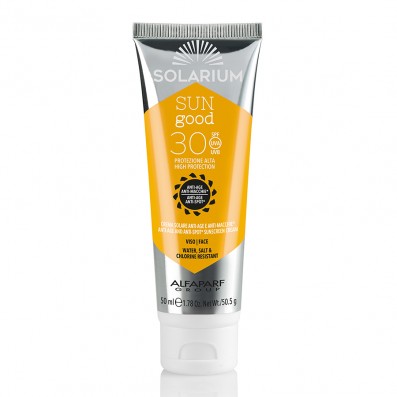 SOLARIUM SUN Good Crema Solare Anti-Age Antimacchia SPF30 Viso 