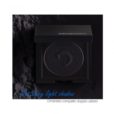 DECODERM Wet & Dry Light Shadow Col.01 Intense Black 