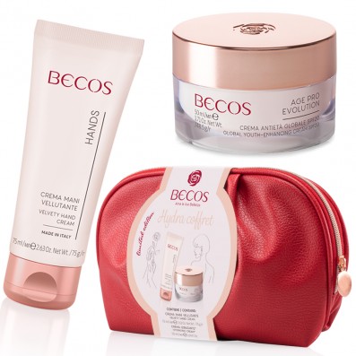 Becos No Age Coffret-Crema Mani+Crema Age Pro Evolution Viso 