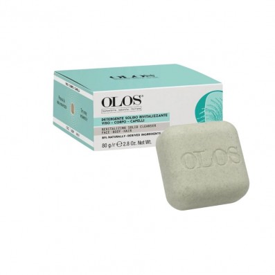 OLOS Detergente Solido Rivitalizzante -Viso-Corpo-Capelli 80 gr. 