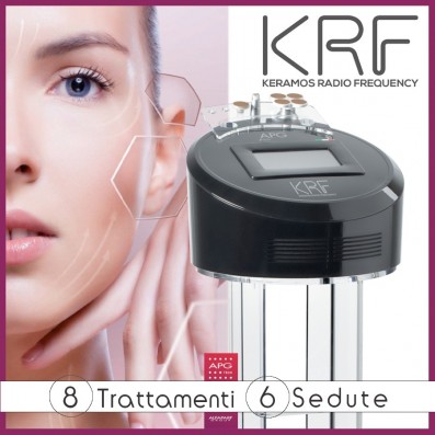 KRF RadioFrequenza Capacitiva Frazionata + BECOS-OLOS Viso -Trat.8 Sed.6 