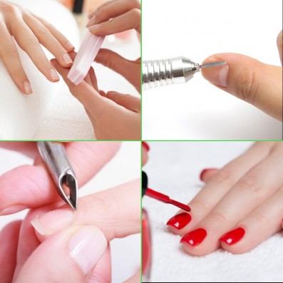 Manicure Shine Estetico con Smalto Lunga Durata 