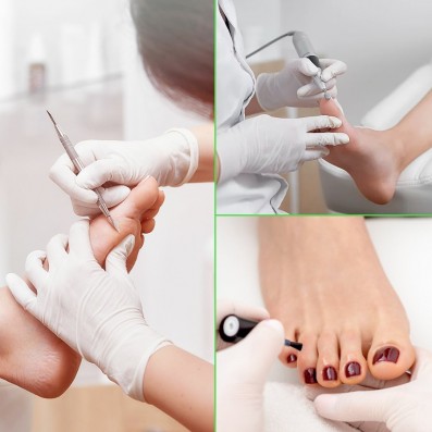 Pedicure Curativo-Estetico con Smalto Lunga Durata 