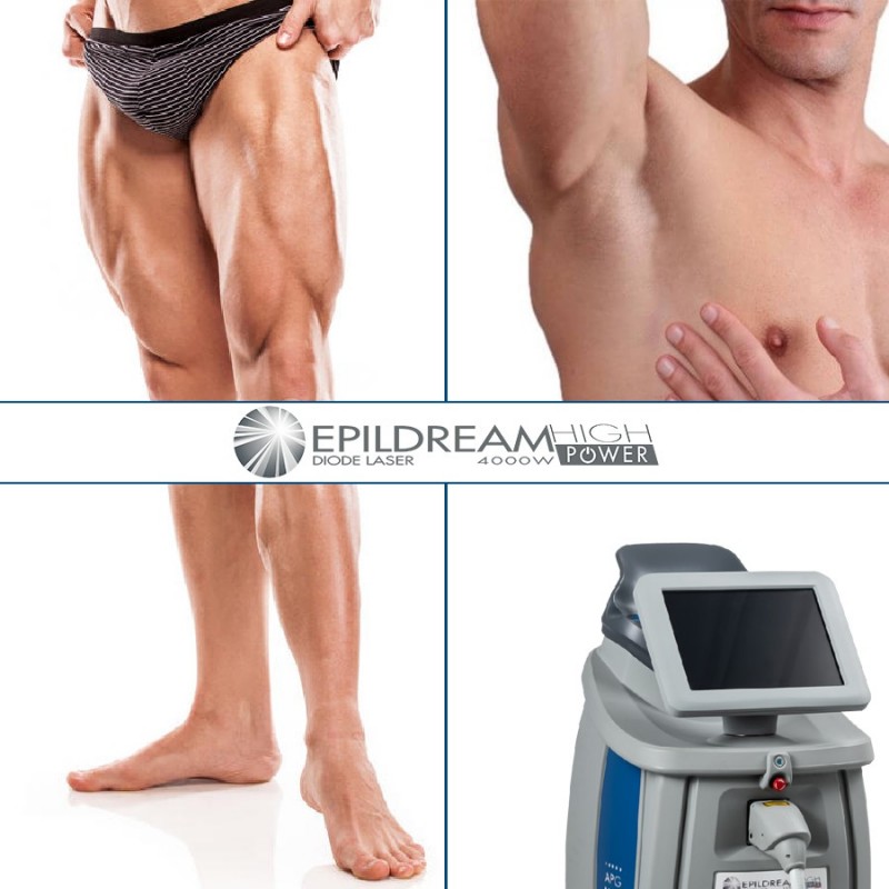 EPILDREAM DIODO LASER Epilazione Aree 2 Large 1 Small