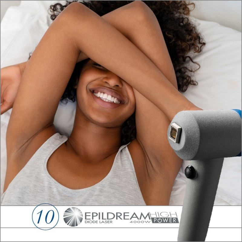 10 EPILDREAM Depilazione LASER DIODO Aree LARGE BenessereBellezza
